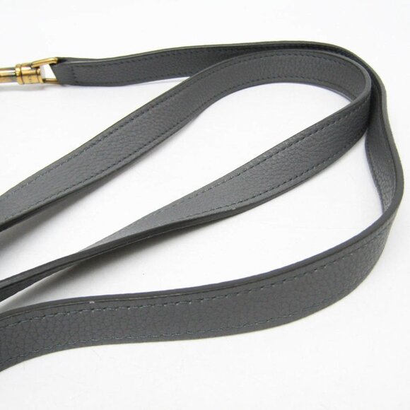 CELINE Gray Leather Shoulder Bag - Picture 9 of 16